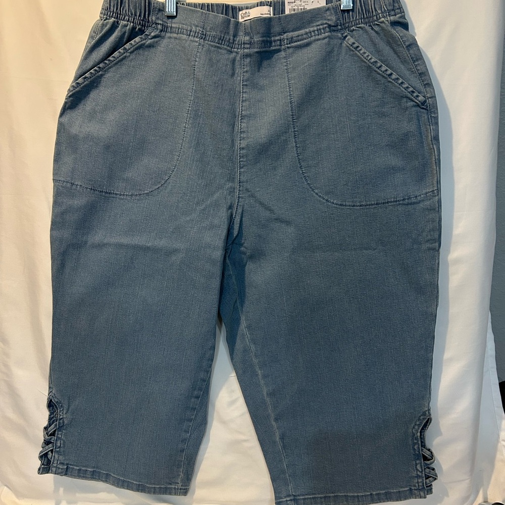 Kohl's Light Blue Denim Pants